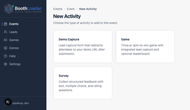 Introducing Survey Activities: Turn Booth Conversations Into Structured Data